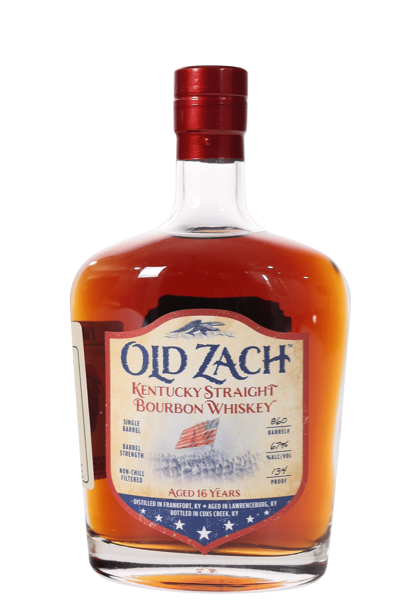 Old Zach 16yr Barrel Strength Kentucky Straight Bourbon Whiskey